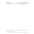 SONY KV20TS29 Service Manual cover photo
