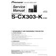 PIONEER S-CX303-K/XTM/E Service Manual cover photo