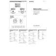 SONY XS-L1046 Owner's Manual cover photo