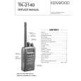 KENWOOD TK2140 Service Manual cover photo