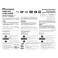PIONEER BDR-203/B/5 Owner's Manual cover photo