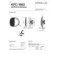 KENWOOD KFC1663 Service Manual cover photo