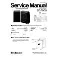 TECHNICS SB-RX70 Service Manual cover photo