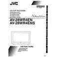 JVC AV-28WR4EN Owner's Manual cover photo
