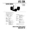 SONY IFS20K Service Manual cover photo