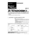 PIONEER A-X420 BK Service Manual cover photo
