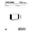 SONY KVC2991A Service Manual cover photo