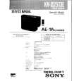 SONY KVD2511A Service Manual cover photo