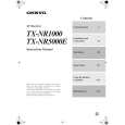 ONKYO TXNR5000E Owner's Manual cover photo