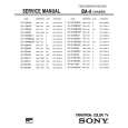 SONY KV13M40 Service Manual cover photo