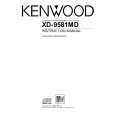 KENWOOD XD-9581MD Owner's Manual cover photo