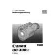 CANON UCX30 Owner's Manual cover photo