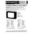 HITACHI CPT2769PSVT Service Manual cover photo