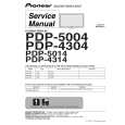 PIONEER PDP4304 Service Manual cover photo