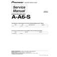 PIONEER A-A6-S Service Manual cover photo