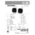 SONY XS30B Service Manual cover photo