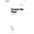 SONY CDP-M19 Owner's Manual cover photo