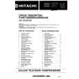 HITACHI C25P445 Service Manual cover photo