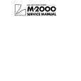 LUXMAN M-2000 Service Manual cover photo