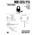SONY MDR-CD10 Service Manual cover photo