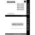 AIWA NSXS333 U/LH Service Manual cover photo