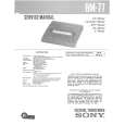 SONY BM77 Service Manual cover photo