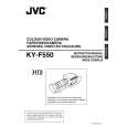 JVC KY-F550 Owner's Manual cover photo