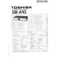 TOSHIBA SBA10 Service Manual cover photo