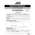 JVC HV32D25EUW/A Service Manual cover photo