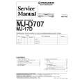 PIONEER MJ-17D/KU Service Manual cover photo