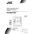 JVC CA-MXJ700U Owner's Manual cover photo