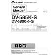 PIONEER DV-5800K-G/RAXTL Service Manual cover photo