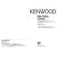 KENWOOD DM-7PRO Owner's Manual cover photo