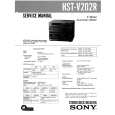 SONY HSTV202R Service Manual cover photo