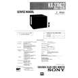 SONY KX27HG1 Service Manual cover photo
