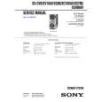 SONY SSXG100AV Service Manual cover photo