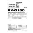 PIONEER RXQ160 Service Manual cover photo