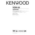 KENWOOD VDR-55 Owner's Manual cover photo