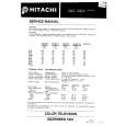 HITACHI CS2862TA Service Manual cover photo