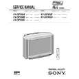 SONY KV-29FX60 Service Manual cover photo