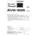 PIONEER AVD505UC/EW Service Manual cover photo