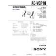 SONY ACVQP10 Service Manual cover photo