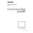 TOSHIBA 2141RF Service Manual cover photo