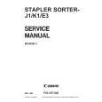 CANON SS-E3 Service Manual cover photo