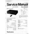 TECHNICS RSBX828 Service Manual cover photo