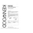 KENWOOD KM894 Owner's Manual cover photo