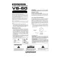PIONEER VS-60 Owner's Manual cover photo