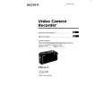 SONY CCD-CR1 Owner's Manual cover photo