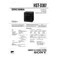 SONY HSTD307 Service Manual cover photo