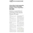 SENNHEISER SI 1010 Owner's Manual cover photo